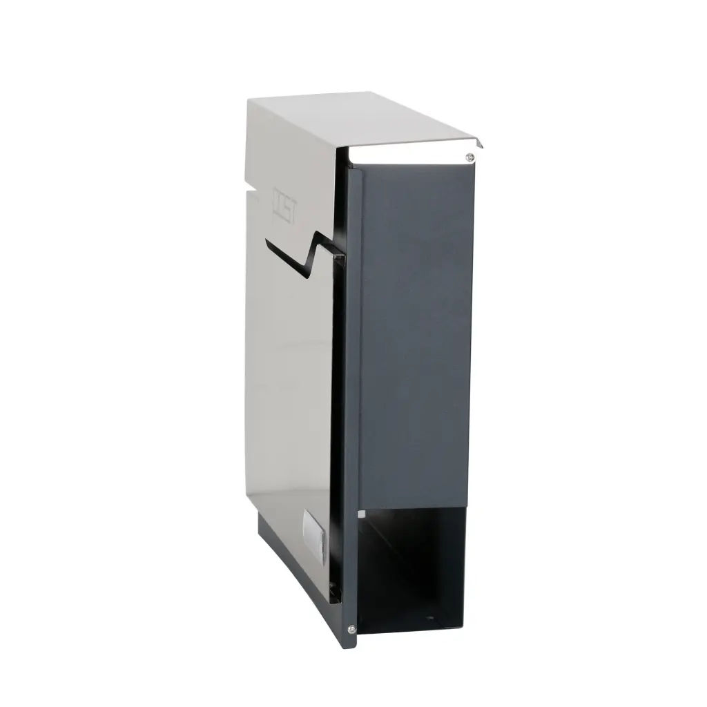 Phoenix Estilo Top Loading Letter Box Stainless Steel with Key Lock - MB0123KS