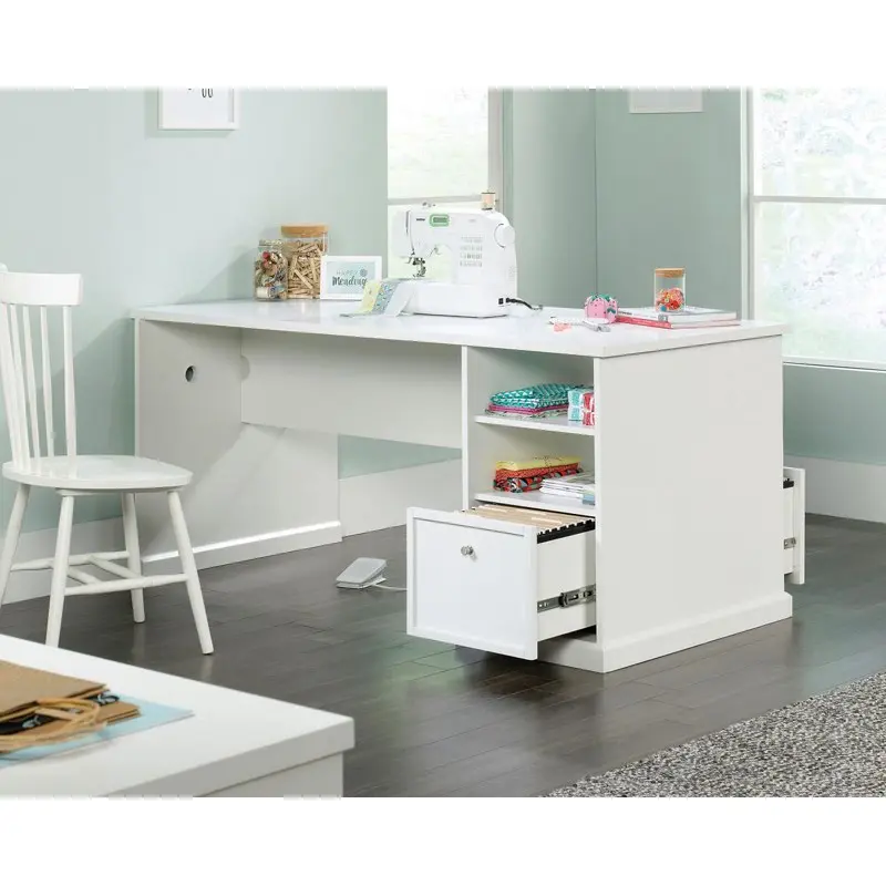 Teknik Craft Multi-Purpose Desk/Table W1676 x D812 x H766mm White Finish - 5421417