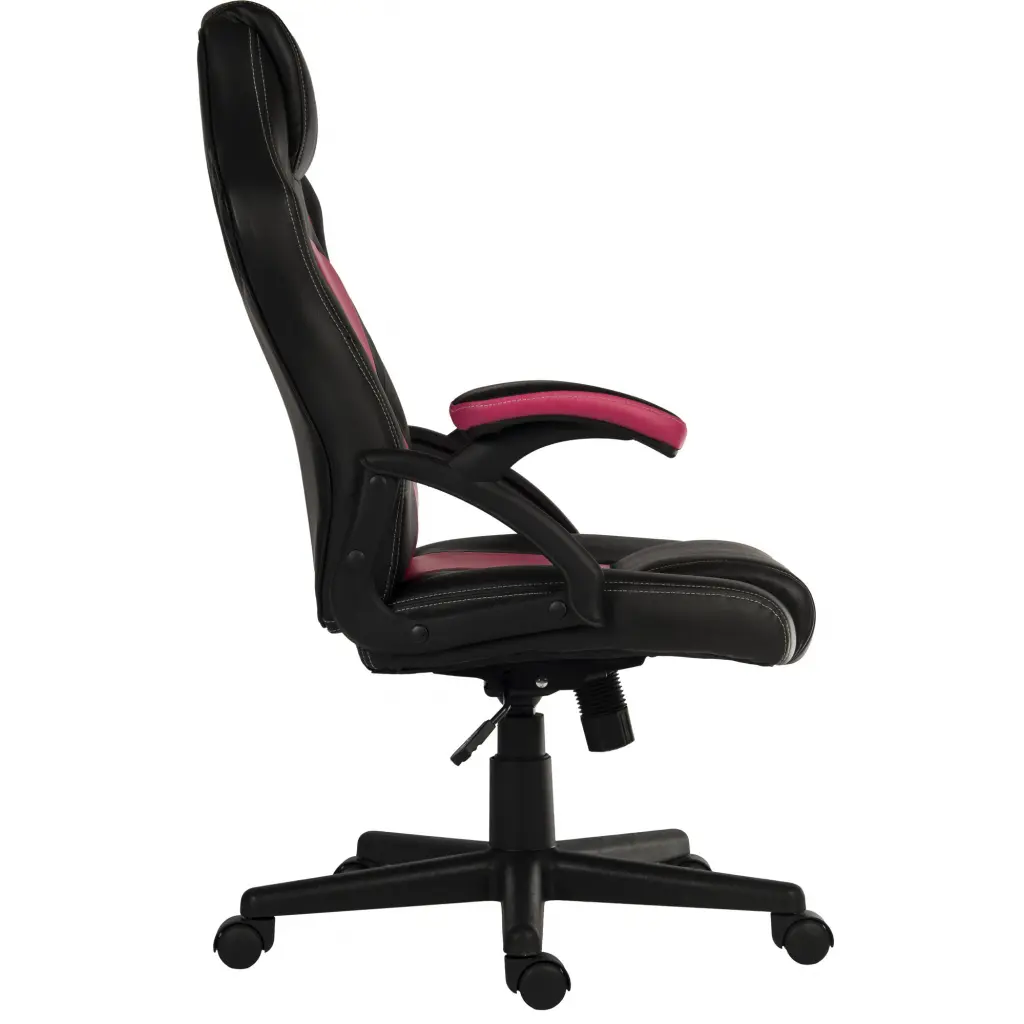 Teknik Kyoto Contemporary Gaming Chair With Fixed Arms Pink - 6996