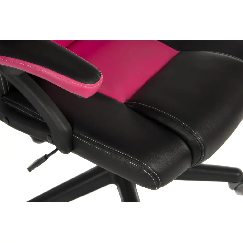 Teknik Kyoto Contemporary Gaming Chair With Fixed Arms Pink - 6996