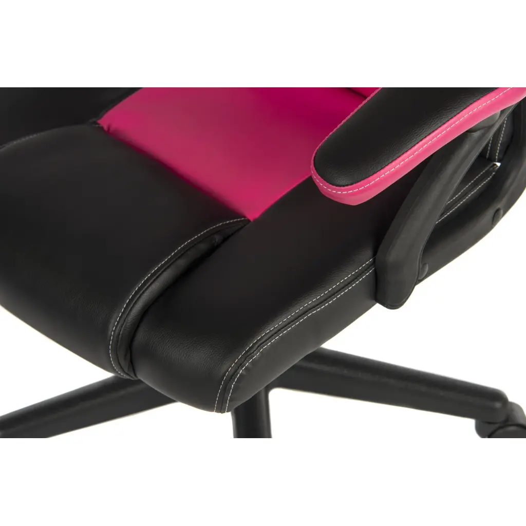 Teknik Kyoto Contemporary Gaming Chair With Fixed Arms Pink - 6996