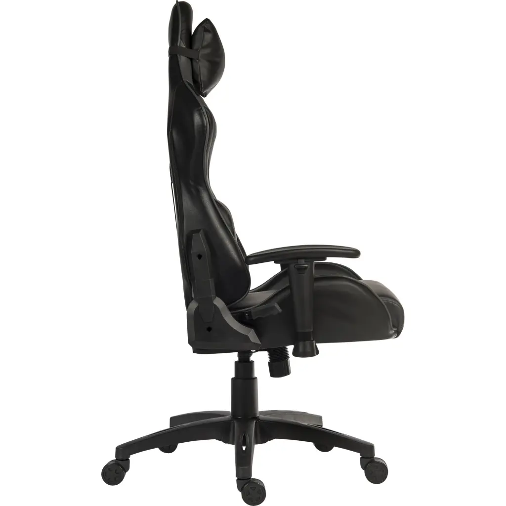 Teknik Yokohama Stylish and Contemporary Gaming Chair With Height Adjustable Arms Black - 6997