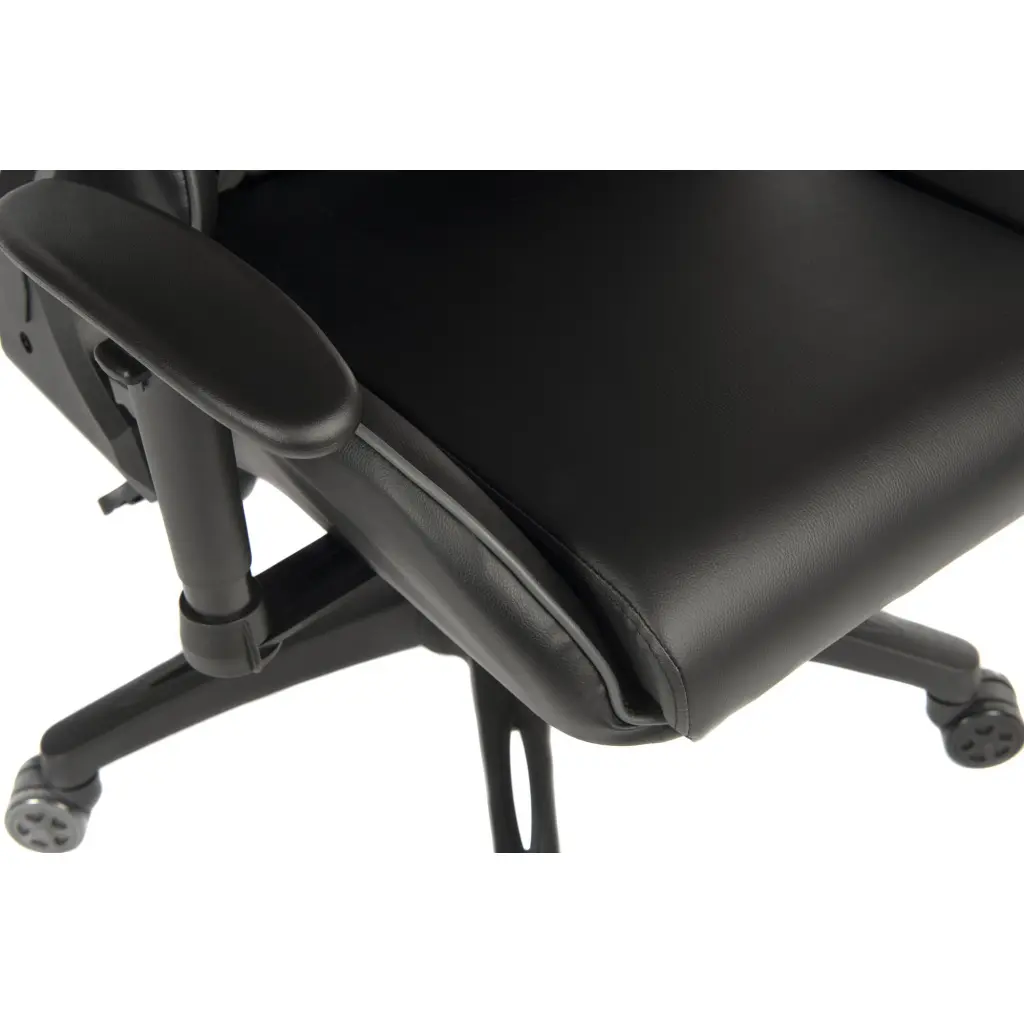 Teknik Yokohama Stylish and Contemporary Gaming Chair With Height Adjustable Arms Black - 6997