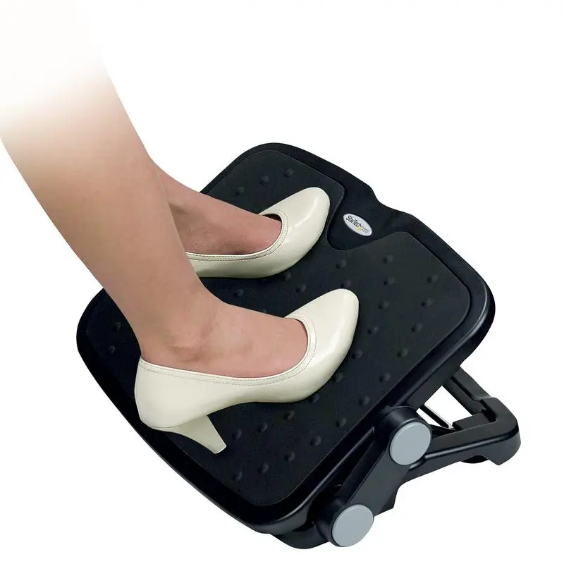 StarTech.com Adjustable Under Desk Foot Rest for Desk