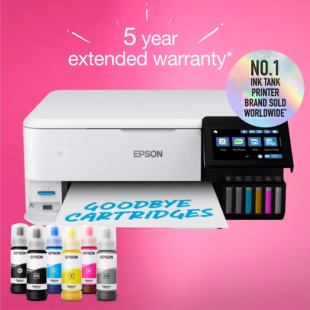 Epson EcoTank ET-8500 A4 Colour Inkjet Multifunction Printer