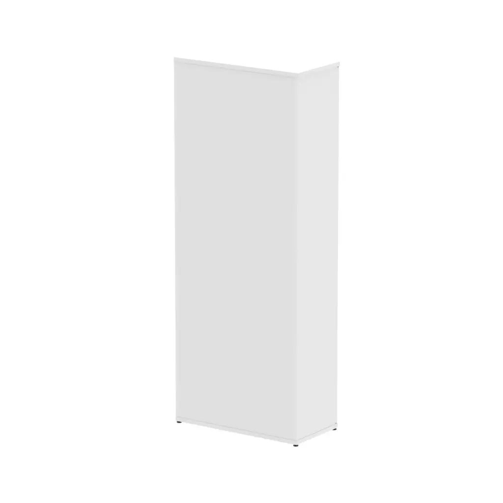 Dynamic Impulse W800 x D400 x H2000mm 4 Shelf Cupboard White Finish - S00012