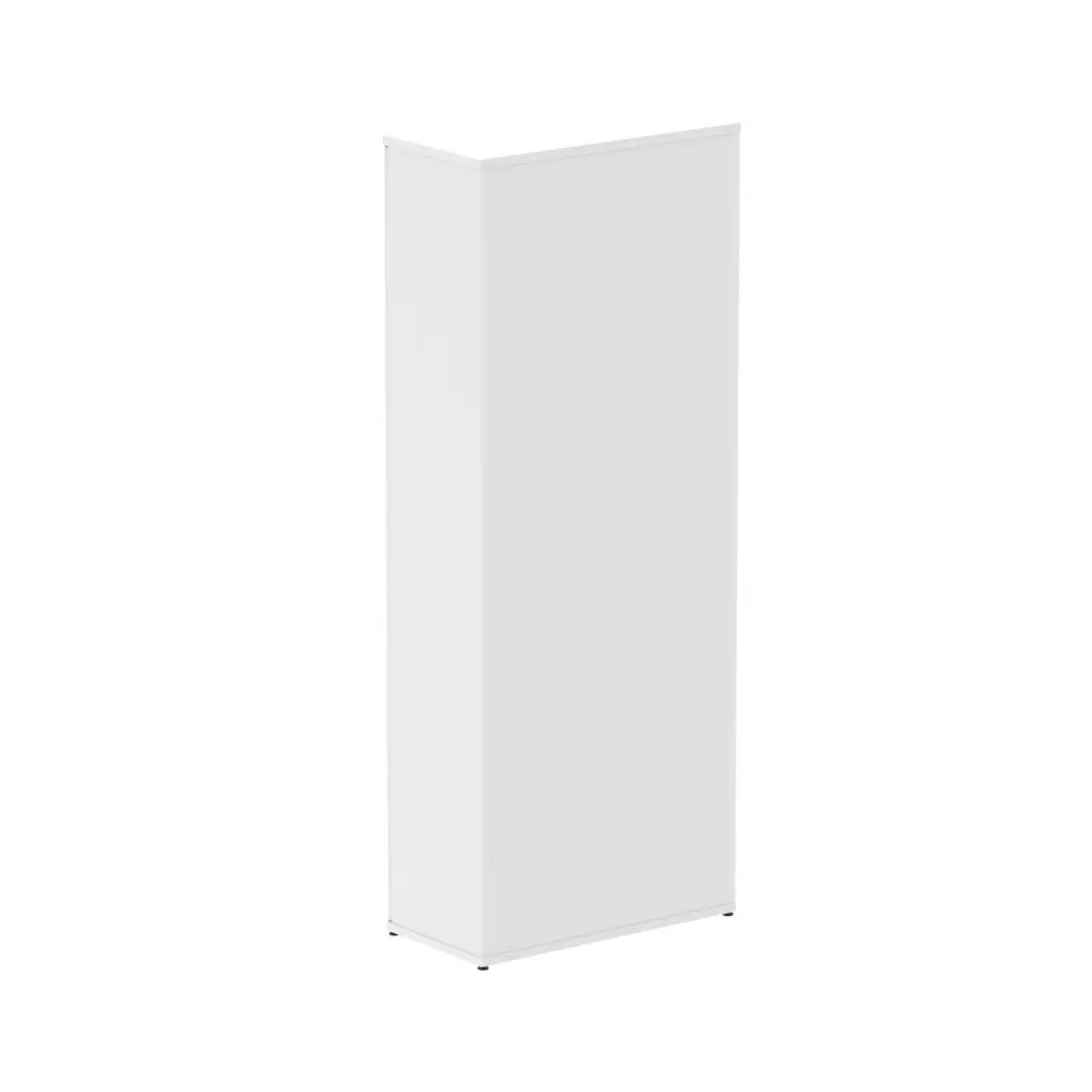 Dynamic Impulse W800 x D400 x H2000mm 4 Shelf Cupboard White Finish - S00012