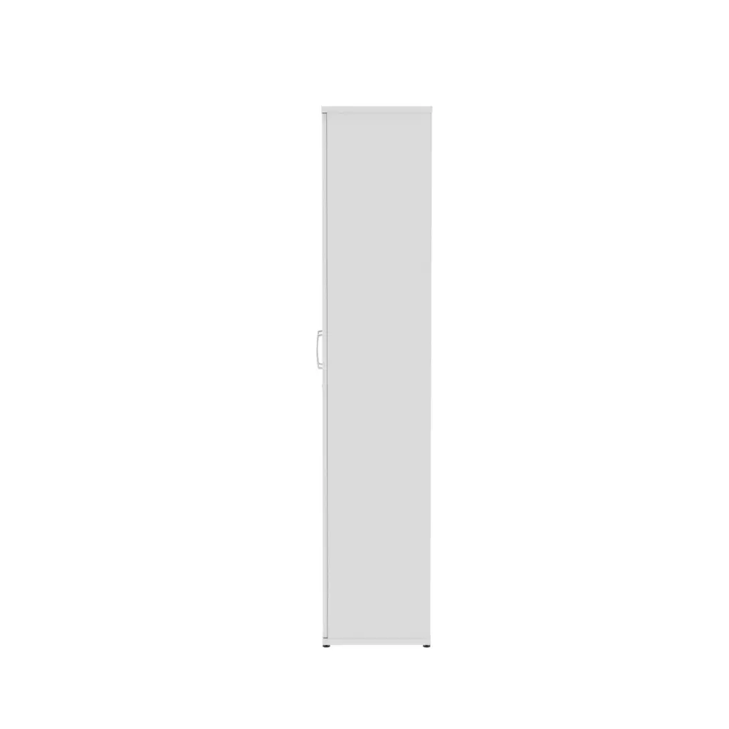 Dynamic Impulse W800 x D400 x H2000mm 4 Shelf Cupboard White Finish - S00012