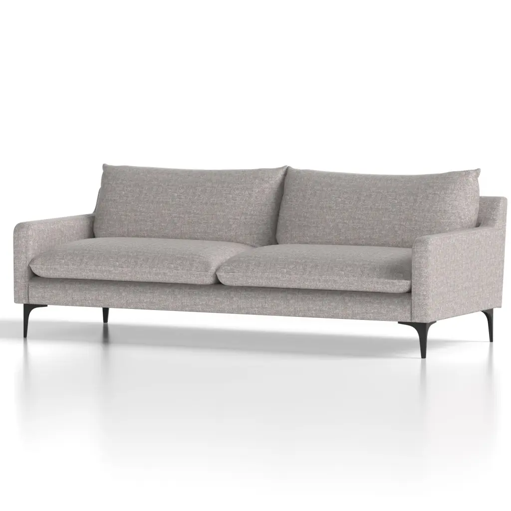 Dynamic Emmy 3 Seater Sofa Soft Light Grey - SF000002