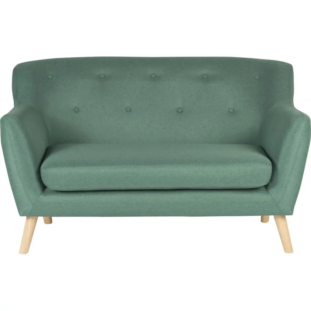 Teknik Office Skandi 2 Seater Sofa Ocean Green - 7981