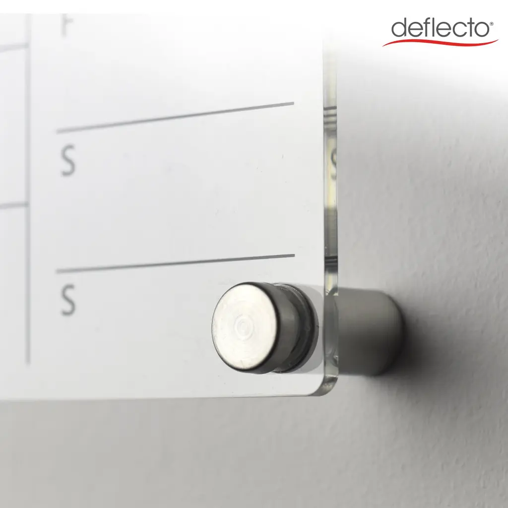 Deflecto A4 Acrylic Weekly/Monthly Planner Wall Mounted 297 x 210mm - WPMA4WM