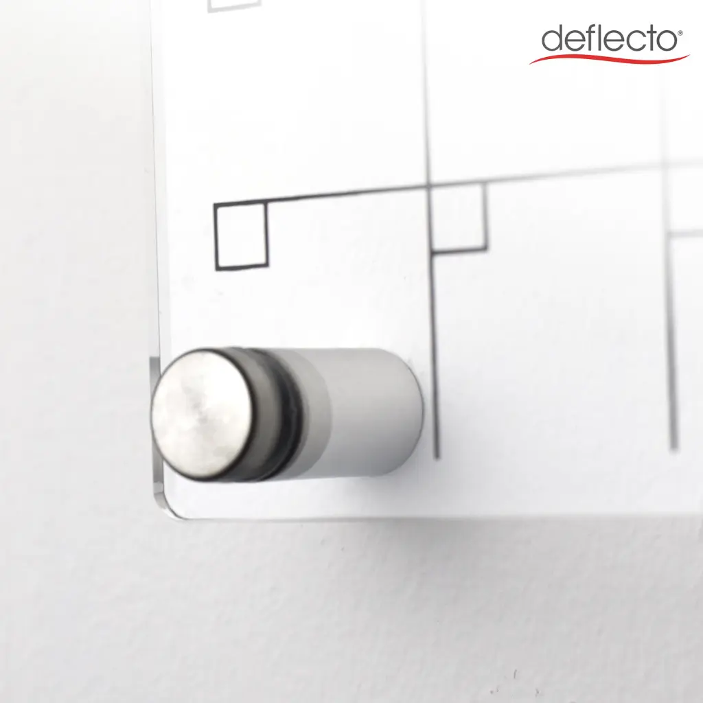 Deflecto A3 Acrylic Weekly/Monthly Planner Wall Mounted 420 x 297mm - WPMA3WM