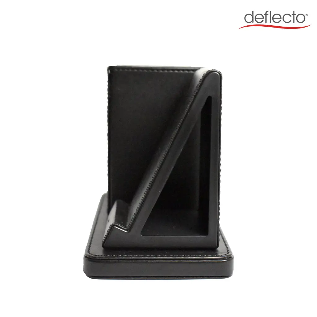 Deflecto Wireless Charging Desk Organiser/Pen Holder Black - WC103DEBLK