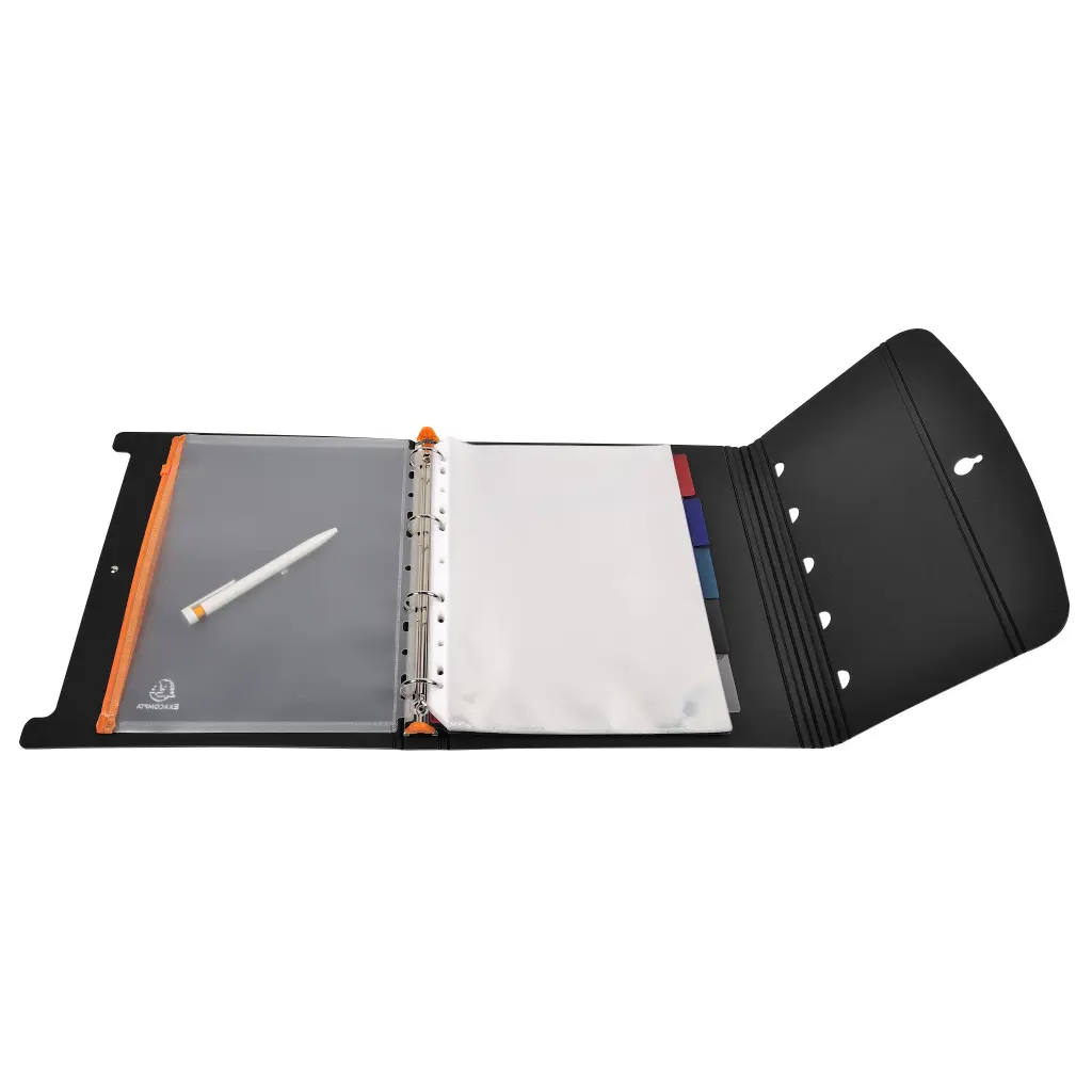 Exacompta Exactive Exashow Presentation Folder A4 Polypropylene Black - 56034E