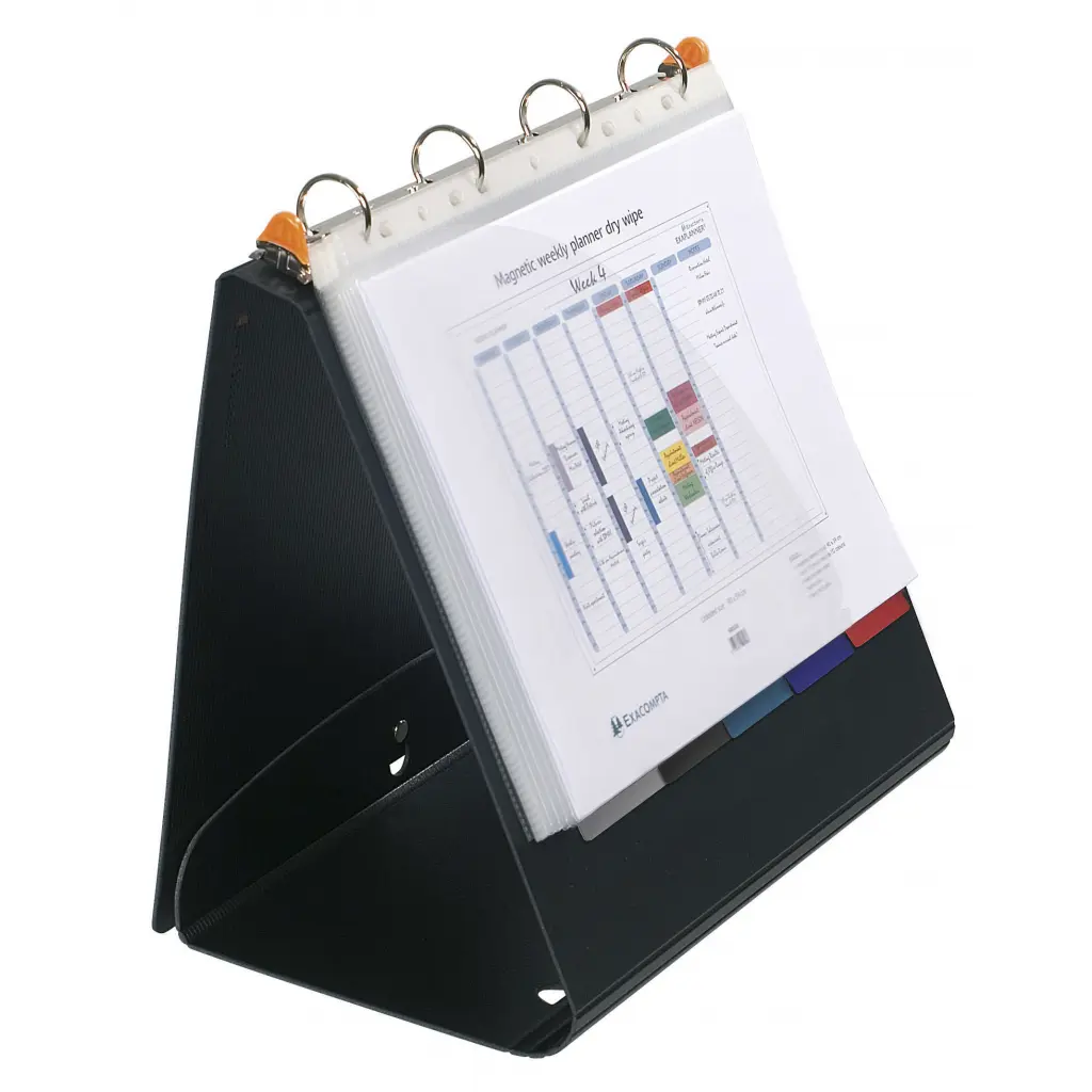 Exacompta Exactive Exashow Presentation Folder A4 Polypropylene Black - 56034E