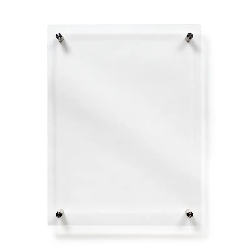 Deflecto A3 Wall Mounted Acrylic Poster Holder Literature Display Sign Holder Crystal Clear - AA3PH1