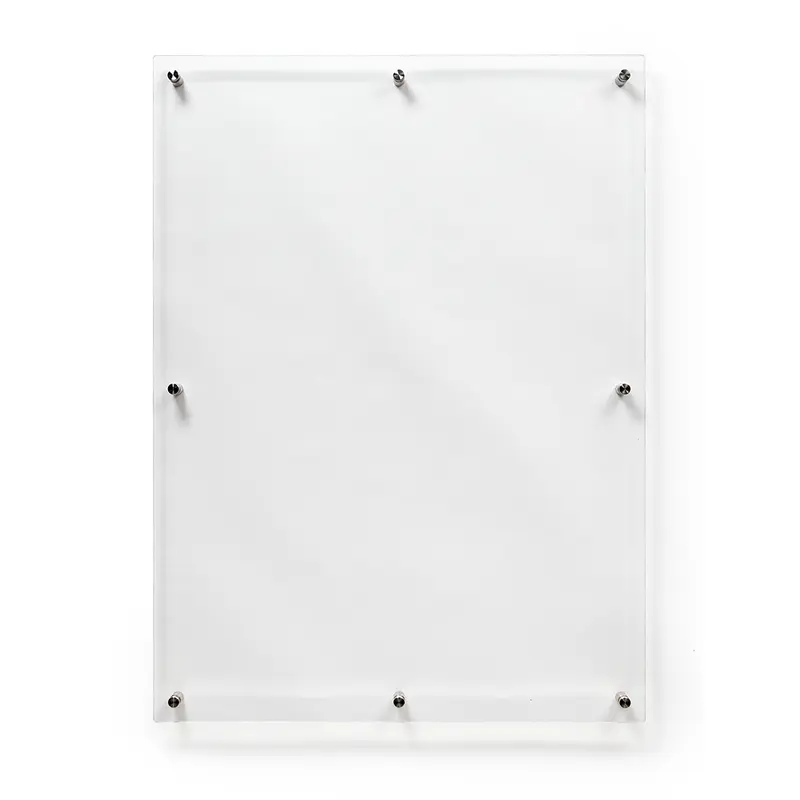 Deflecto A1 Wall Mounted Acrylic Poster Holder Literature Display Sign Holder Crystal Clear - AA1PH1