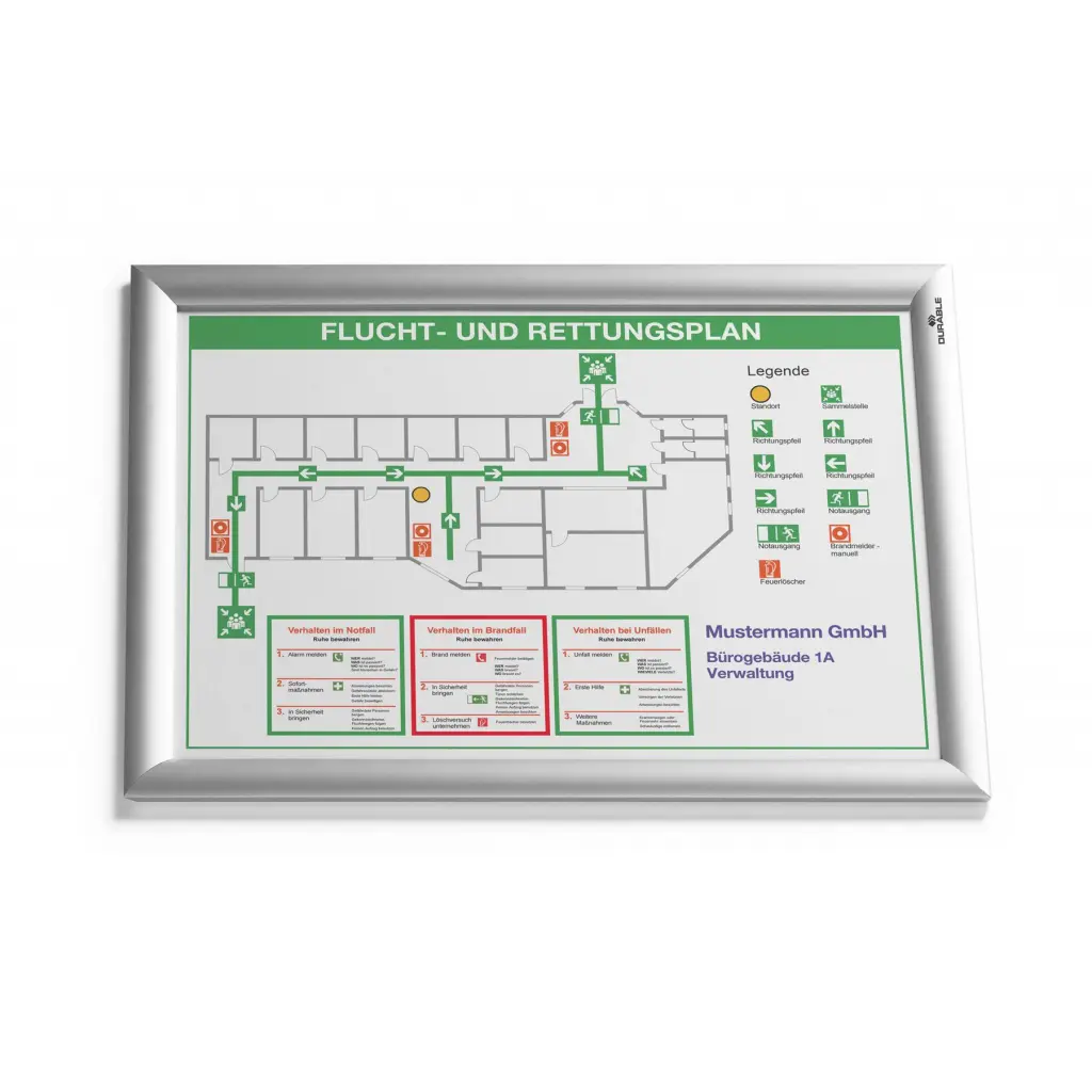 Durable Aluminium Snap Frame A3 - 479723