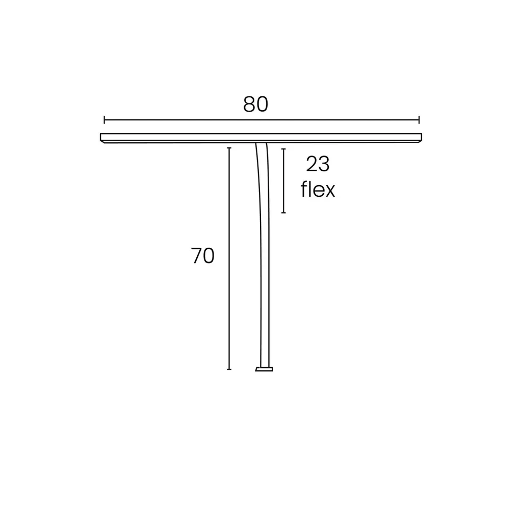 Unilux Strata LED Ergonomic Desk Lamp White - 400184827