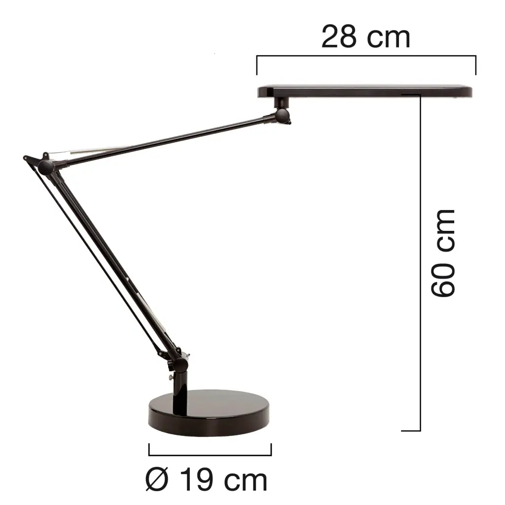 Unilux Mambo LED Desk Lamp Black - 400087707