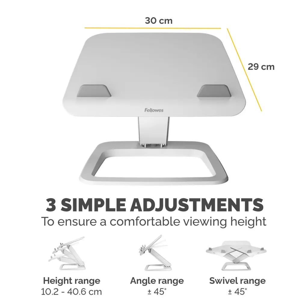 Fellowes Hana LT Laptop Riser White 100016995