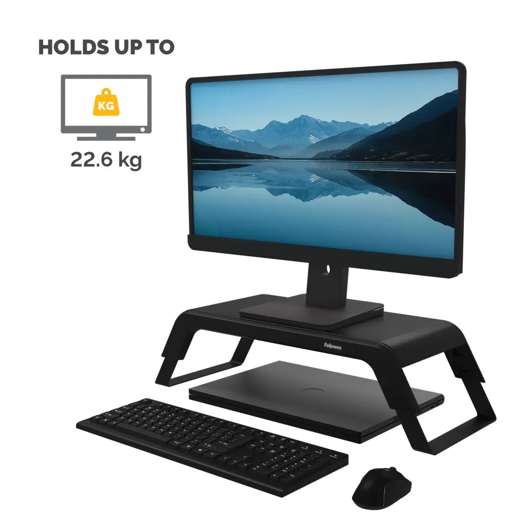 Fellowes Hana LT Monitor Stand Black 100016996