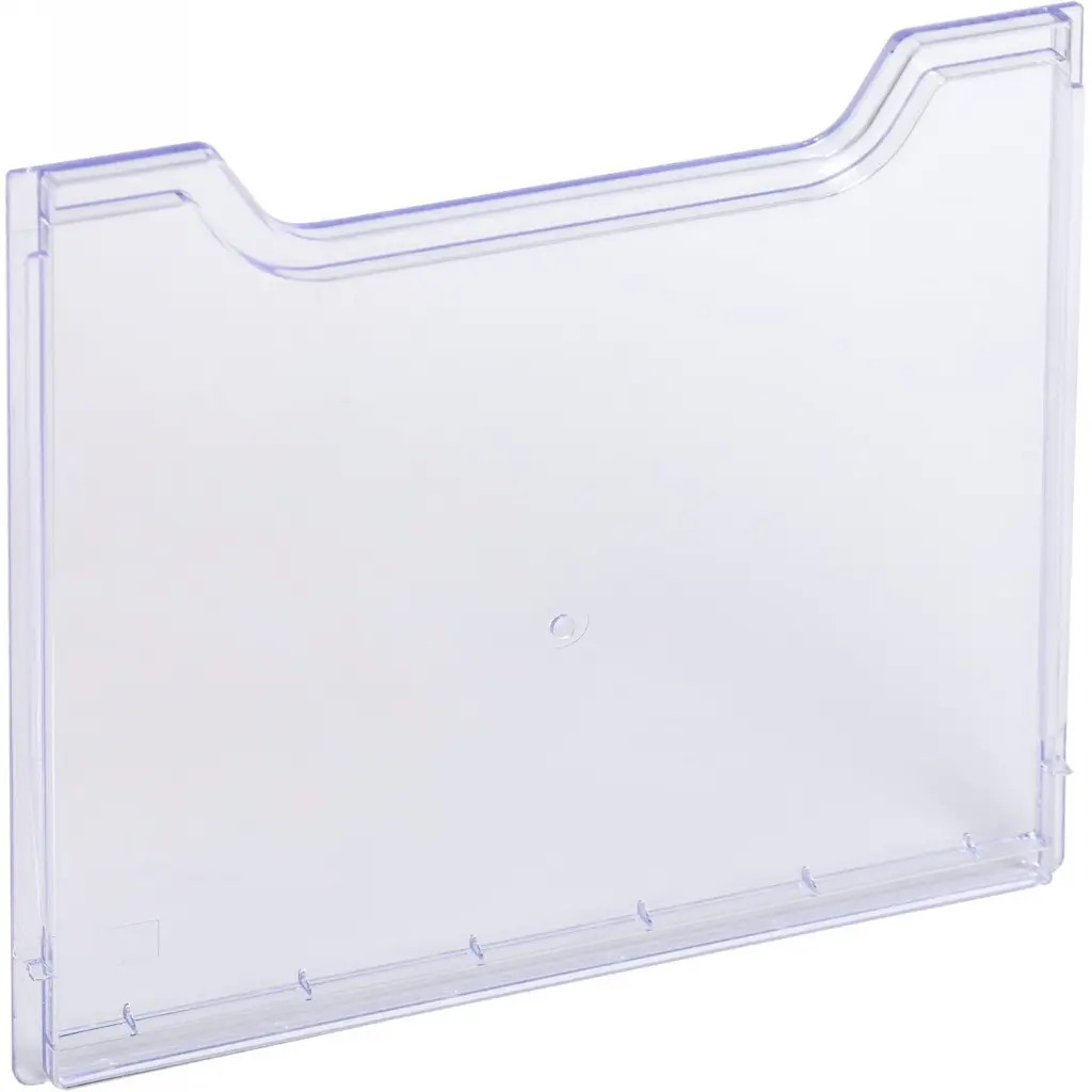 Exacompta Horizontal Literature Holder Cover 6 x 327 x 188mm Clear - 64058D