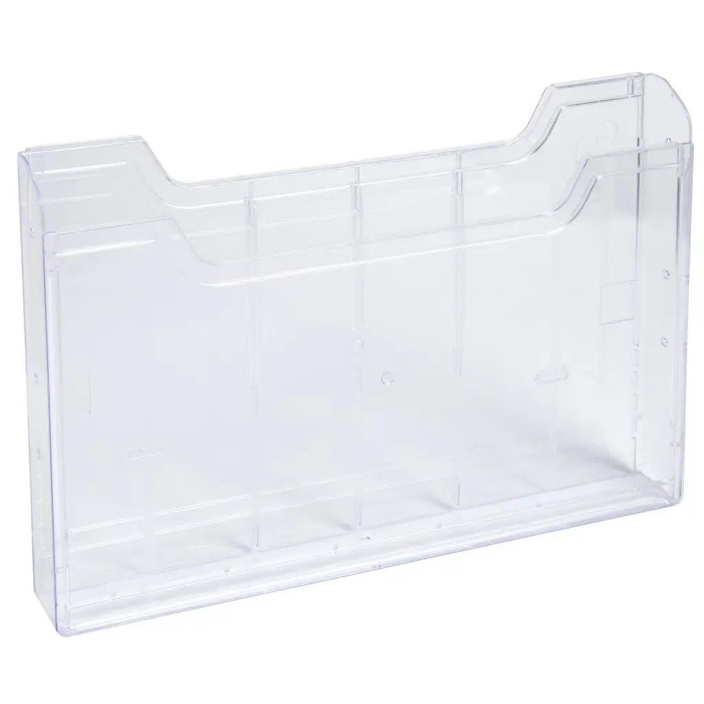 Exacompta Acrylic Literature Holder Dividers 30 x 6 x 184mm Clear (Pack 2) - 62858D