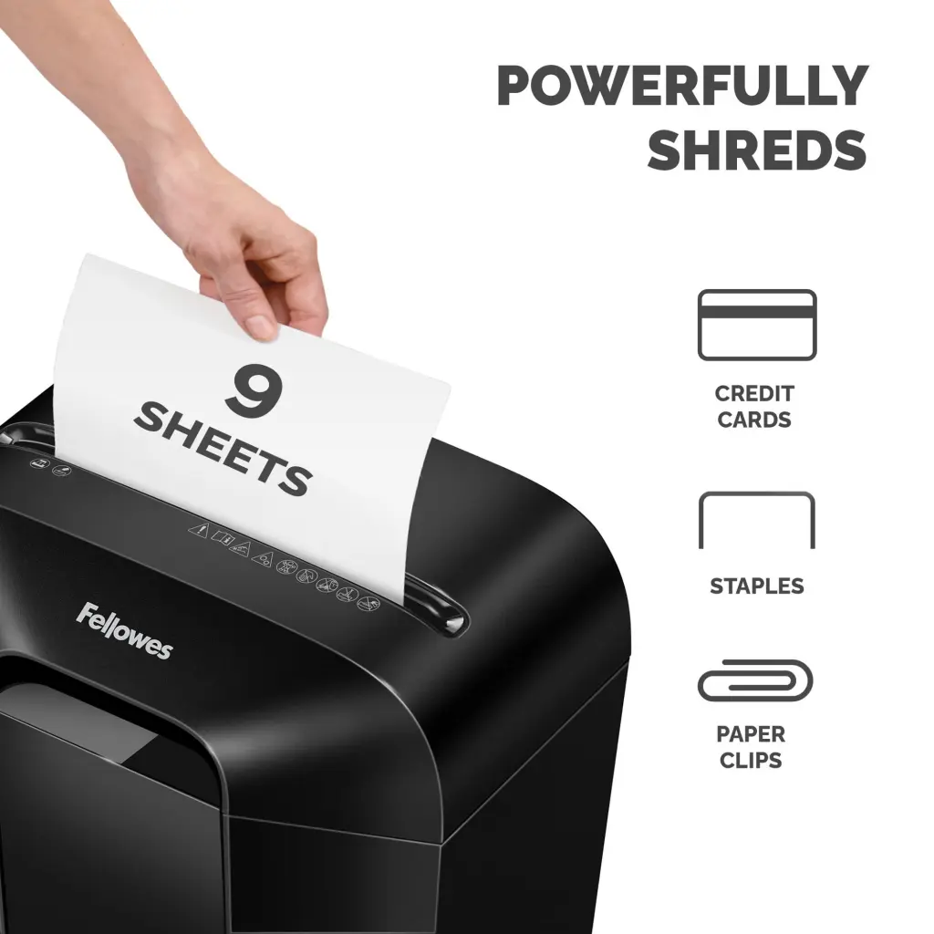 Fellowes Powershred LX50 Cross Cut P-4 Shredder - 4403201