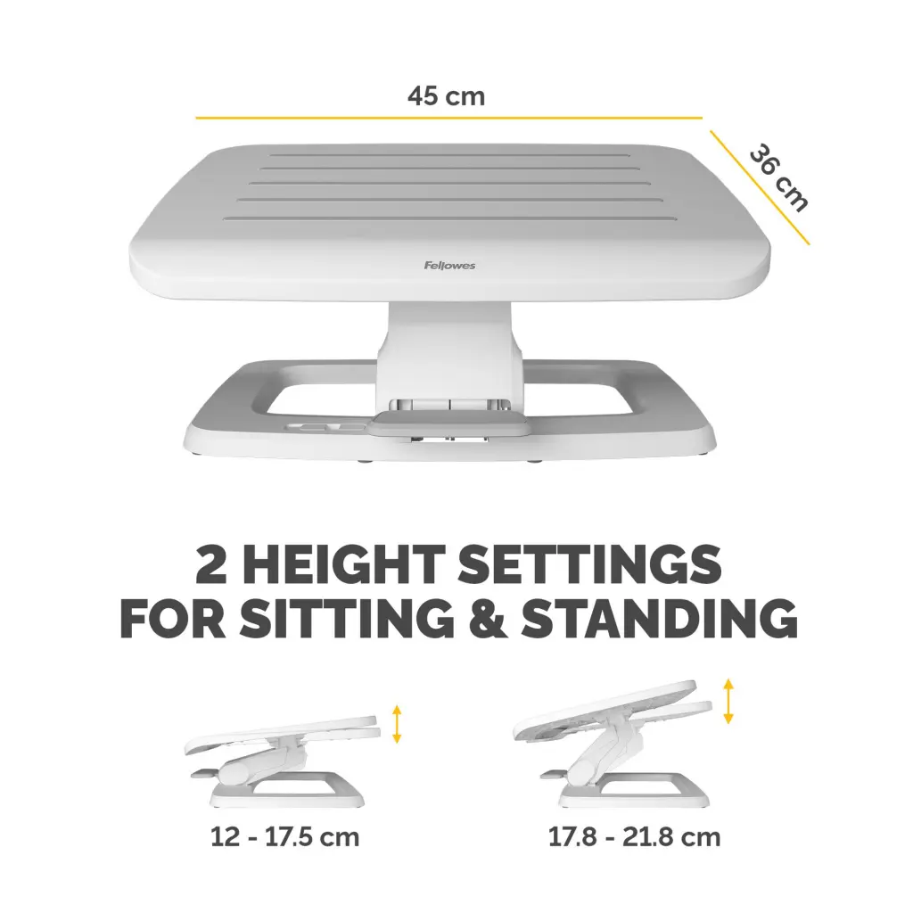 Fellowes Hana LT Foot Support White 100016999