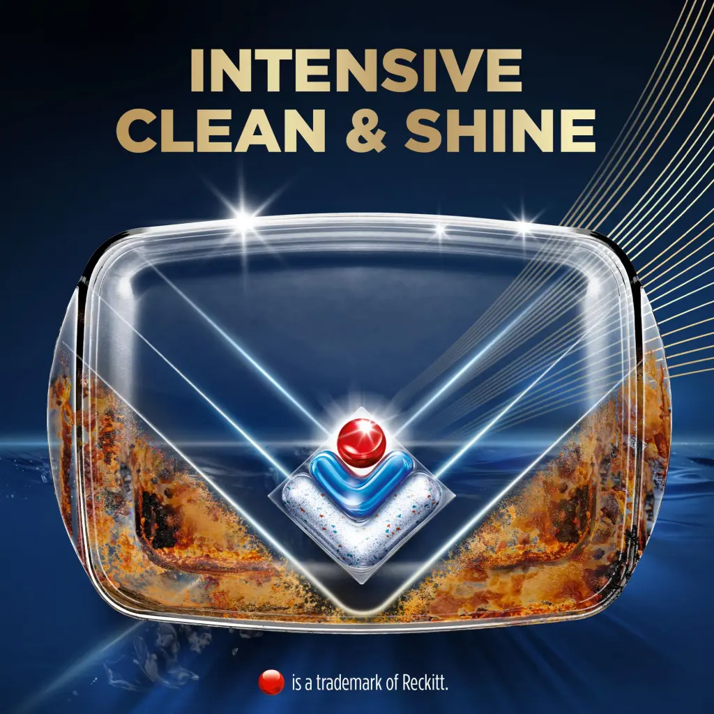 Finish Ultimate Plus Intensive Clean & Shine Dishwasher Tablets Regular (Pack 48) - 3279171