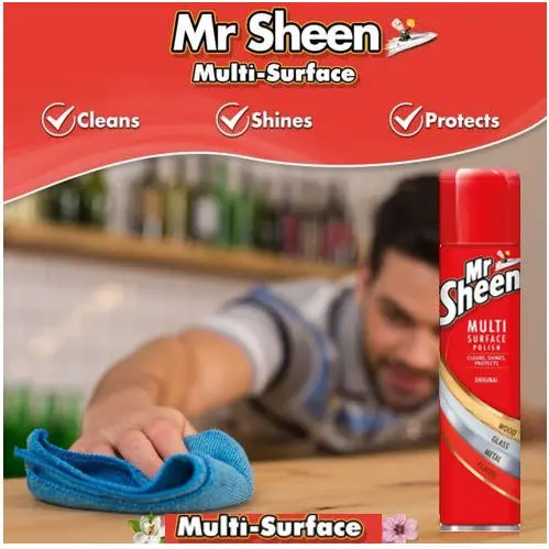 Mr Sheen Multi Surface Polish 250ml Original - 3245257