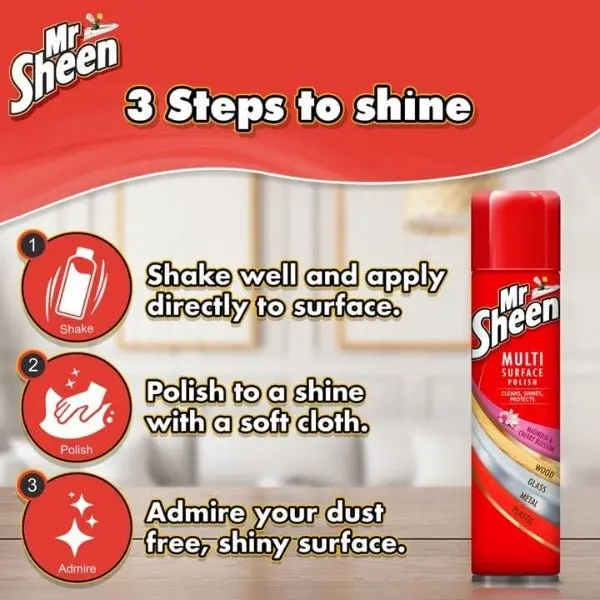 Mr Sheen Multi Surface Polish 250ml Original - 3245257