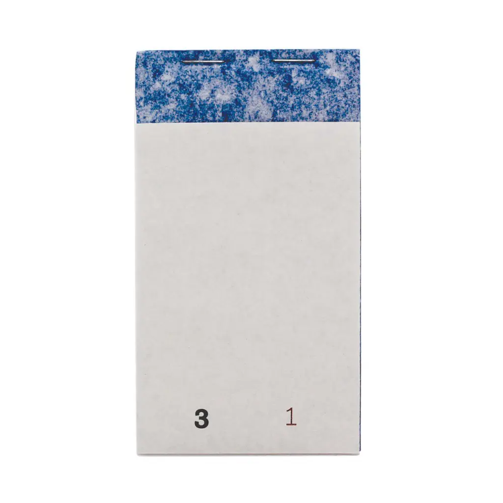 Pukka Pads Restaurant Pad Duplicate Numbered Pages 76mm x 140mm White (Pack 5) - 7077-RES