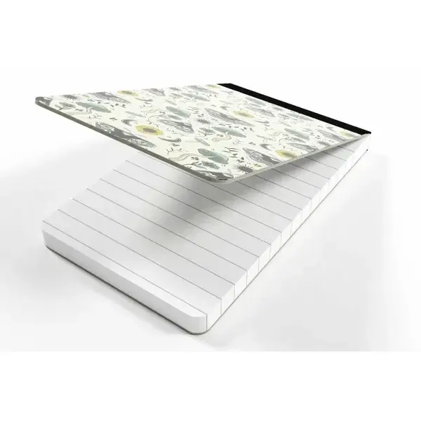 Silvine Elasticated Pocket Notebook 160  Page 78 x 127mm Grey Moth & Mushroom Design (Pack 12) - 190MM2