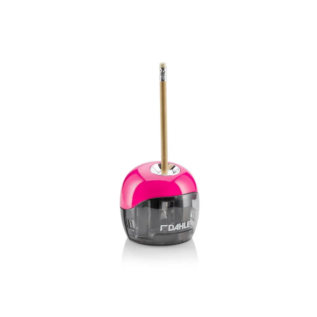 Dahle 250 Battery Operated Pencil Sharpener 8mm Pink - D25016892