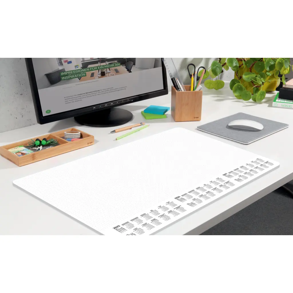 Desk Pad Dotted Design with 3 Year Calender 595 x 410mm 80gsm 30 Sheets - HO301