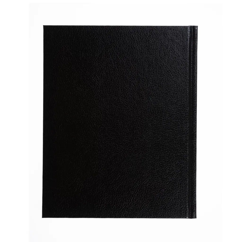 Collins Quarto Desk Diary Week to View Appointments 2025 Black - 821390