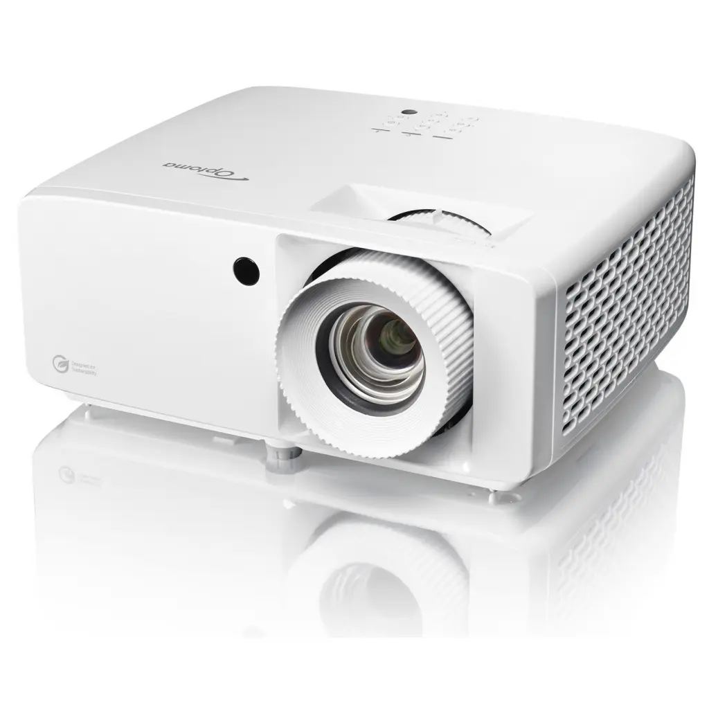 Optoma UHZ66 4000 ANSI Lumens 3840 x 2160 Pixels 4K Ultra HD 3D HDR HDMI USB Laser Projector