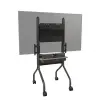 Chief LSCUB Voyager Manual Height Adjustable AV Cart for 50 to 75 Inch Displays