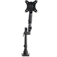 StarTech.com Pole Desk Mount Monitor Arm with 2x USB 3.0 Ports for up to 34 Inch Monitors