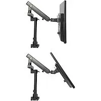 StarTech.com Pole Desk Mount Monitor Arm with 2x USB 3.0 Ports for up to 34 Inch Monitors