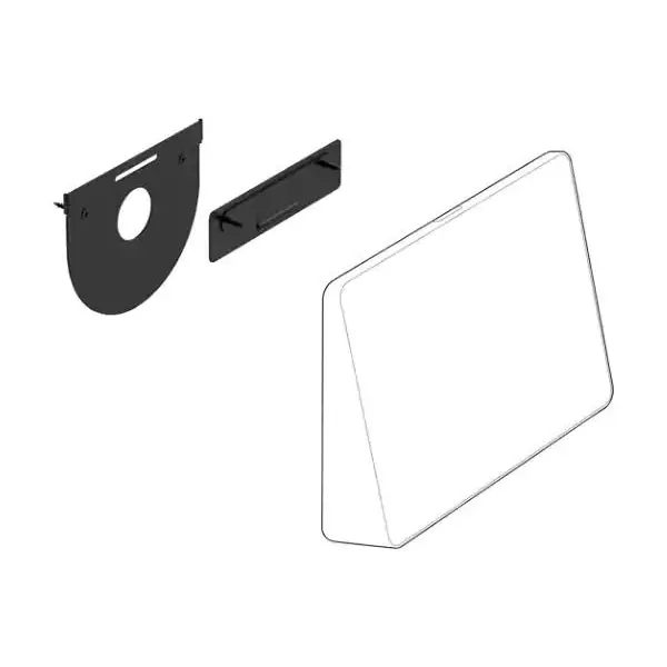 Logitech Tap Wall Mounting Kit Black