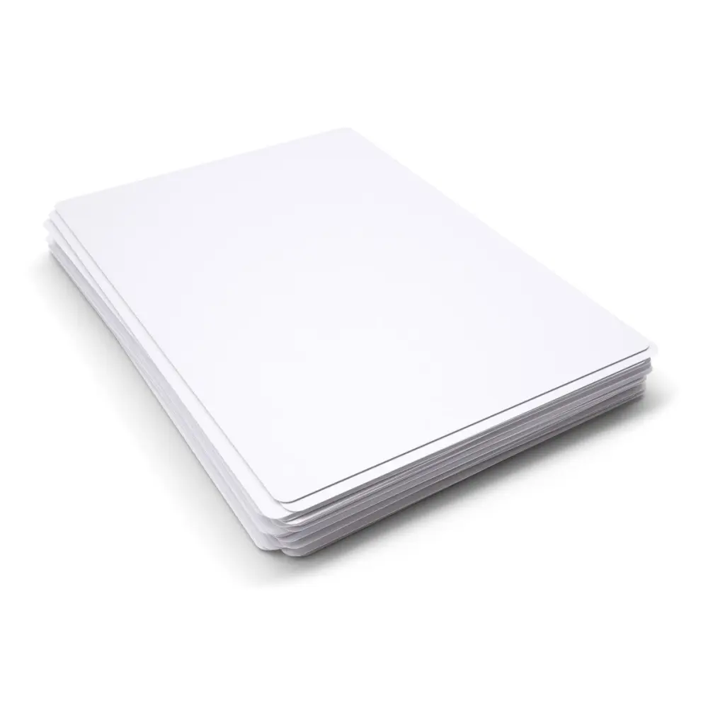 Basics Economy Drywipe Boards Plain A4 PK30 - WBP30