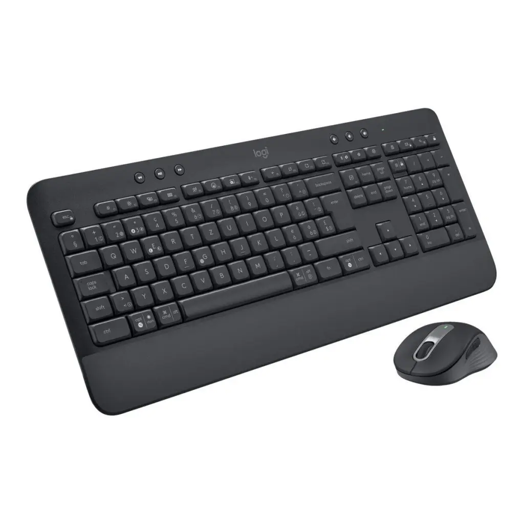 Logitech MK650 Signature for Business Wireless Bluetooth QWERTY UK Keyboard and 4000 DPI 5 Buttons Mouse