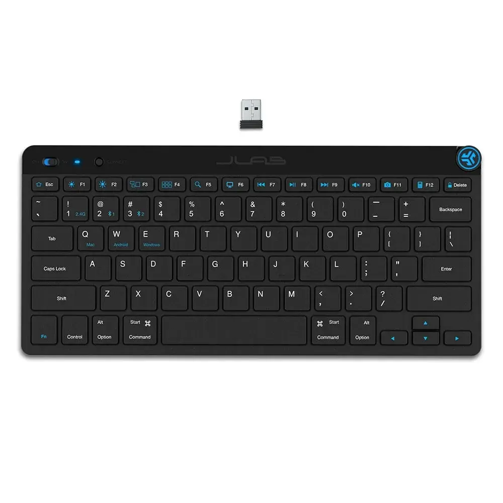 JLab Audio GO Bluetooth QWERTY English UK Keyboard