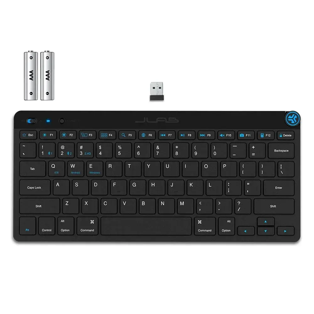 JLab Audio GO Bluetooth QWERTY English UK Keyboard