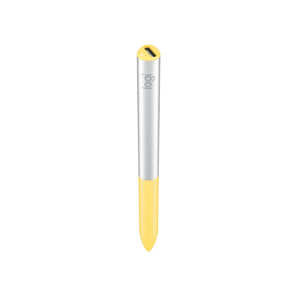 Logitech Pen for Chromebook Silver Yellow