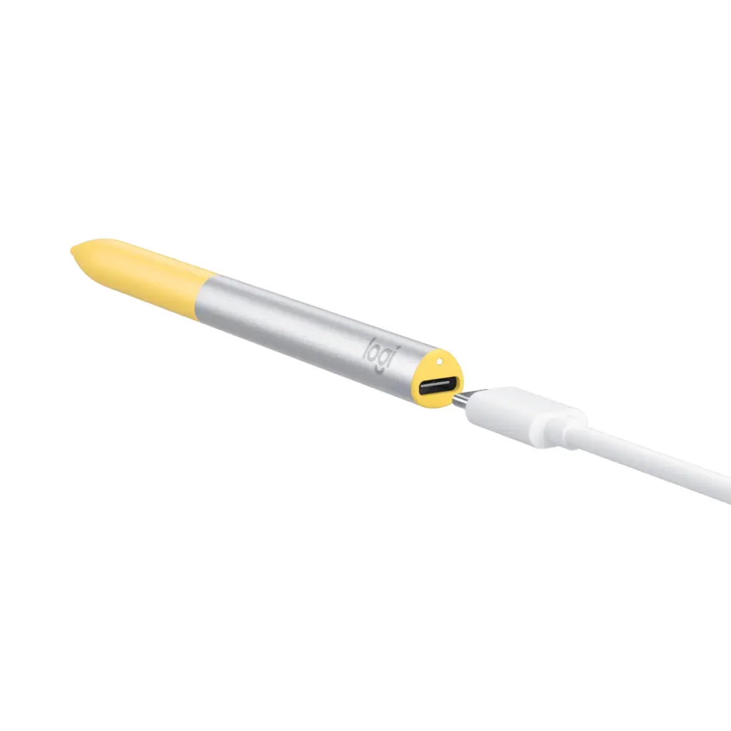 Logitech Pen for Chromebook Silver Yellow