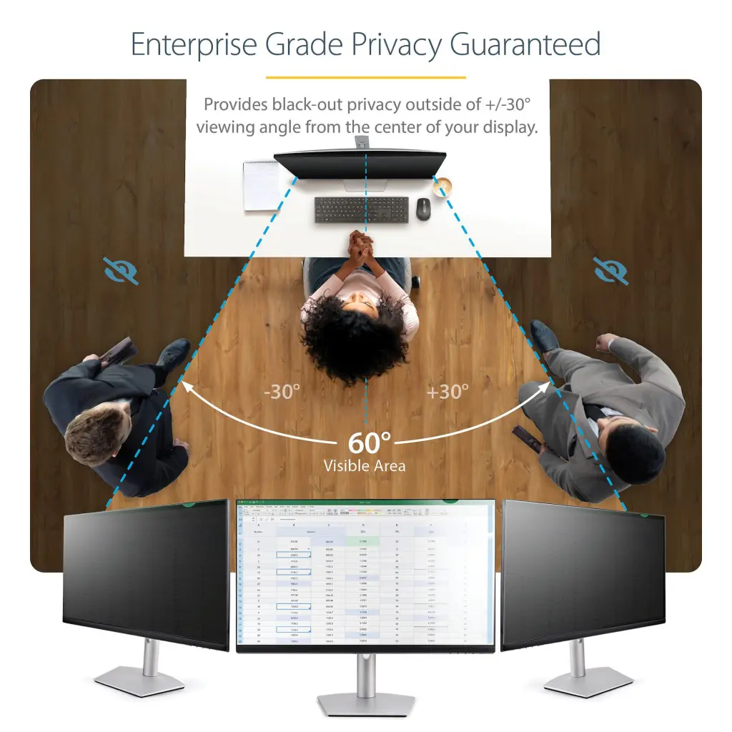 StarTech.com Monitor Privacy Screen for 22 Inch Displays